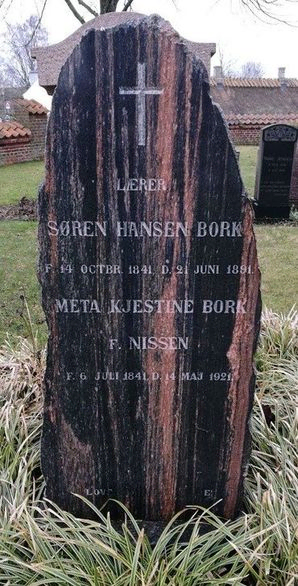 Søren Borks gravsten